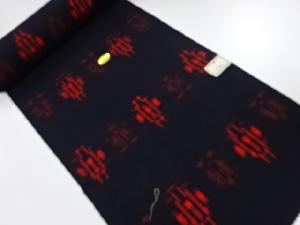 アンティーク　ウール　着尺反物